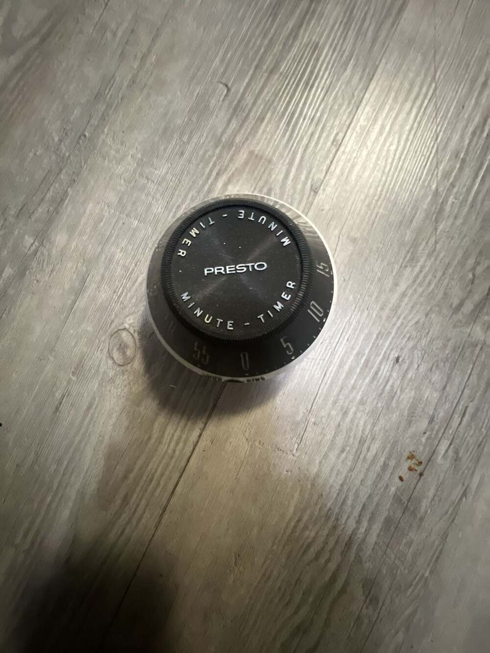 Vintage Presto Mid-Century Atomic 60-Minute Loud Ring Kitchen Timer